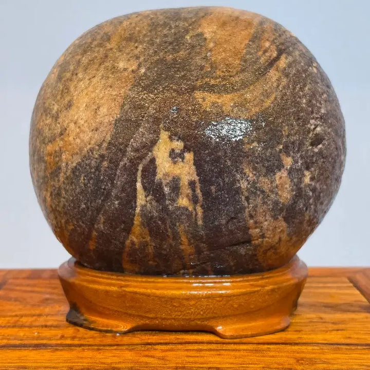 [BUNJANG] Yeongchun Pattern Stone Scholar Stone with Flame Pattern / 26082417 불꽃 문양이 환상적인 영춘 문양석 수석 팝니다