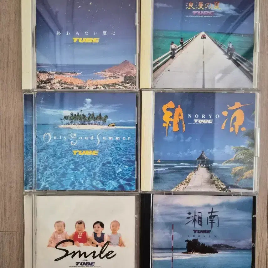 [BUNJANG] TUBE Japanese Pop Rock CDs (1990s) / 일본그룹 TUBE CD 6매