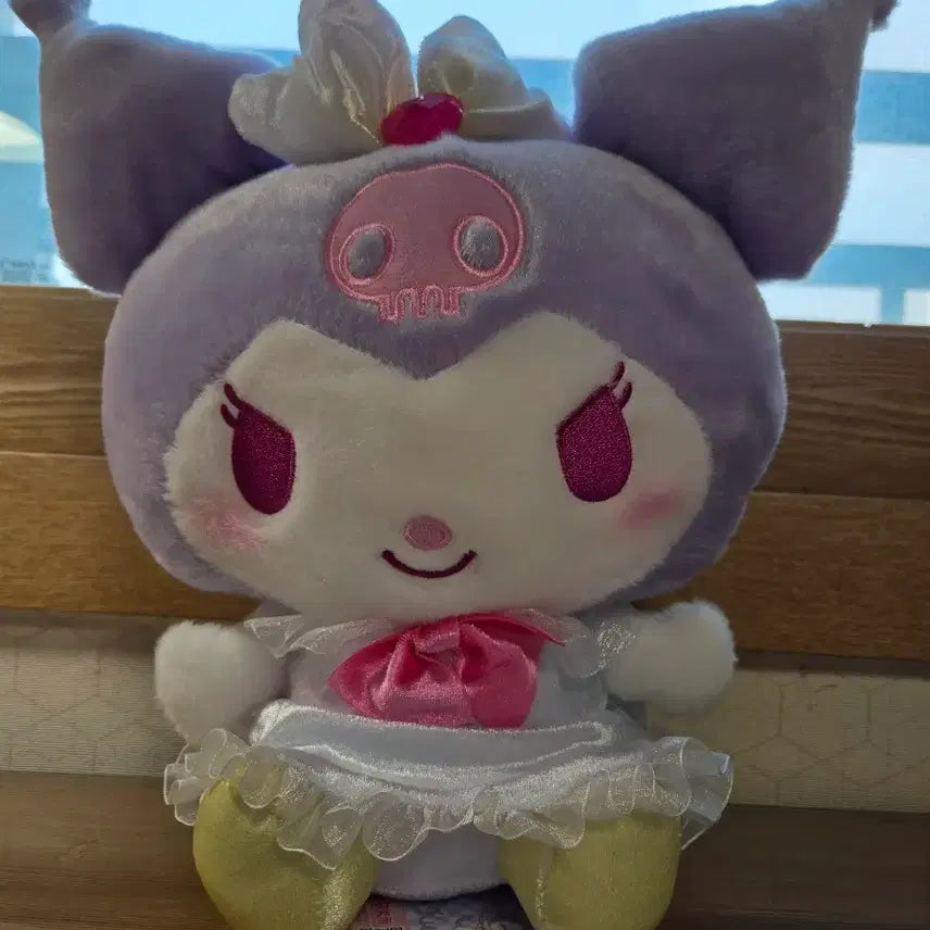 [BUNJANG] Sanrio Kuromi Angel Plush Doll / 산리오 천사 쿠로미 인형