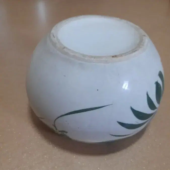 [BUNJANG] Vintage White Porcelain Chamber Pot (16*24) / [빈티지 민속품] 옛날 백자 요강 / 도자기 요강 (16*24)
