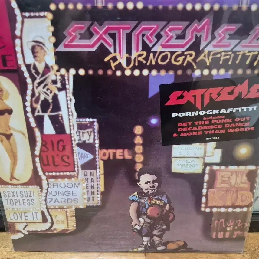 [BUNJANG] Extreme Pornograffiti LP / 익스트림 2집. 준라이센스 LP