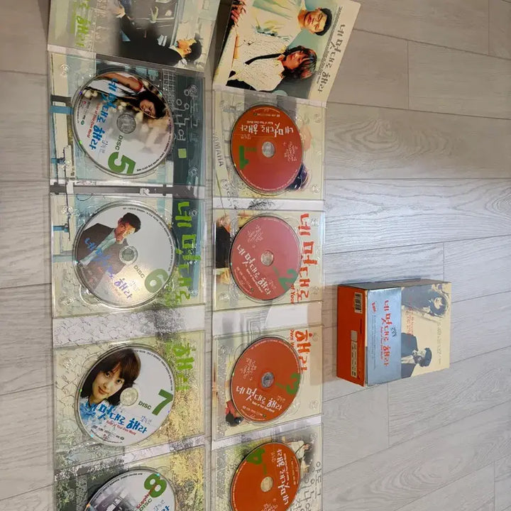 [BUNJANG] Do Ree Mi Fa Sol La Ti Do DVD Set (8 Discs) / 네 멋대로 해라 DVD 세트 (8 disc)