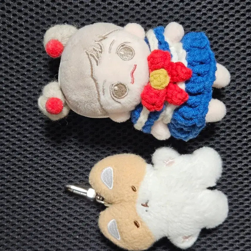 [BUNJANG] Baekhyun Teruregi Keyring &amp; Ppoqqi Doll Bundle Set / 백현 터래기 키링 뽀큐이 일괄 양도