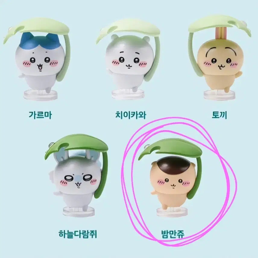 [BUNJANG] Lotte Cinema "My Dearest Bird" Umbrella Figure Kurimanjyu / 롯데시네마 먼작귀 우산 피규어 쿠리만쥬
