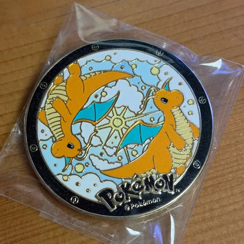 [BUNJANG] Shab All Day Dragonite Pokemon Badge / 샤브올데이 망나뇽 포켓몬 뱃지