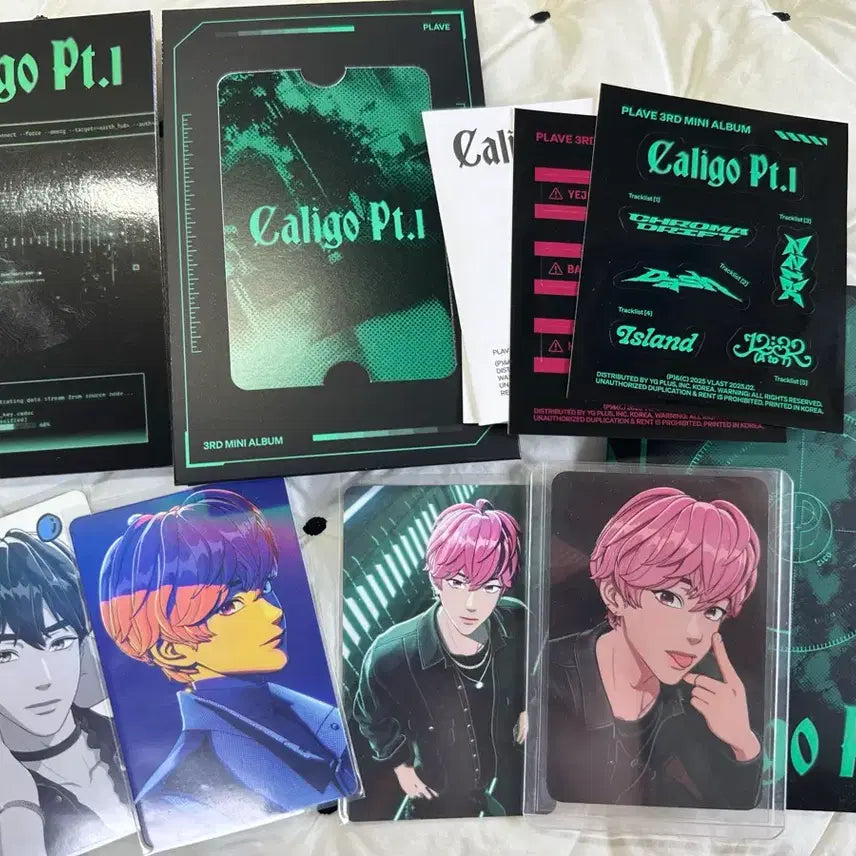 [BUNJANG] PLAVE Caligo Pt.1 Mini 3rd Album Unsealed Album with POB / 플레이브 칼리고 pt1 미니 3집 개봉 앨범 미공포 포함