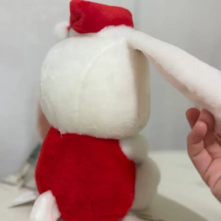 [BUNJANG] Reppy Christmas Version Santa Rabbit Plush (Medium) / 산타 토끼 인형 크리스마스 리스 /레삐 크리스마스버전 중형인형