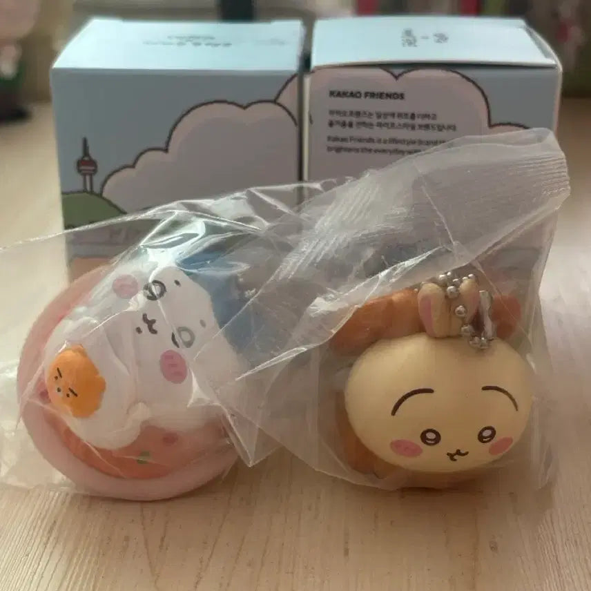 [BUNJANG] Chikawa Kakao Friends Collaboration Figure Keyring Bundle Set / 먼작귀 카카오프랜즈 콜라보 피규어 키링 일괄 판매