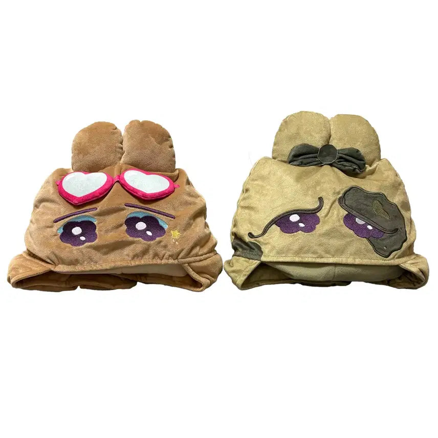 [BUNJANG] Ppanjjyutokki Gal Tan Ppanjjyutokki Zombie Ppanjjyutokki Hat Set / 빤쮸토끼 오빤쮸 인형 모자 세트 갸루 태닝 빤쮸토끼, 좀비 빤쮸토끼