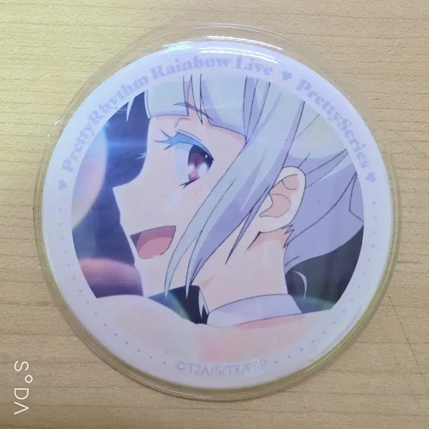 [BUNJANG] PriPara Rainbow Live Amo Juné/Shinbi Groove Garage Can Badge / 프리즘스톤 레인보우라이브 아모 쥬네/신비 그루브개러지 캔뱃지