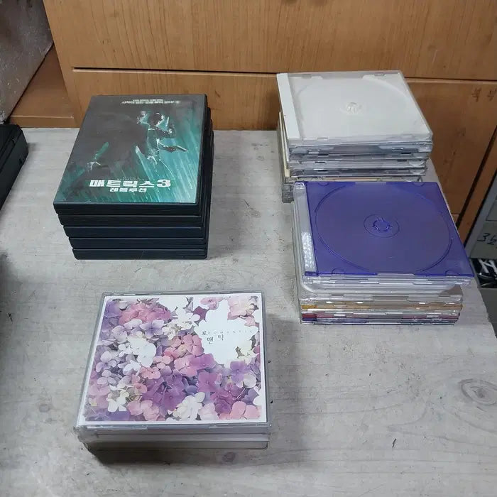 [BUNJANG] PS2, DVD, CD Jewel &amp; Slim Cases Bundle (28 pcs) / PS2/DVD 케이스, CD 쥬얼 케이스, 슬림 케이스 일괄