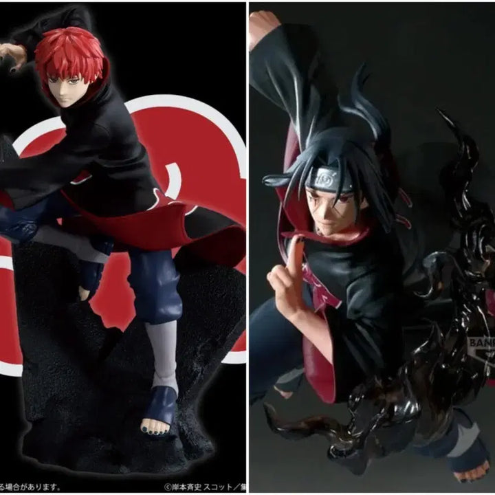 [BUNJANG] Banpresto Sasori &amp; Uchiha Itachi Figure Set / 나루토 반프레스토 사소리 우치하 이타치 피규어