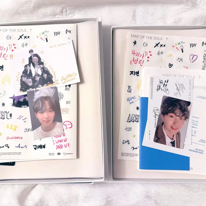 [BUNJANG] BTS Map of the Soul: 7 Version 1 &amp; 4 Suga Photocard Bundle Set / 방탄소년단 방탄 bts map of the seoul 앨범 양도 판매 버전 1,4 포토카드 구성품 포함 슈가 윤기