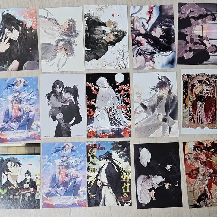 [BUNJANG] Hwansan Gihwan Postcard Bundle (Cheongmyeong Focus) / 화산귀환 엽서 일괄 (청명 위주)
