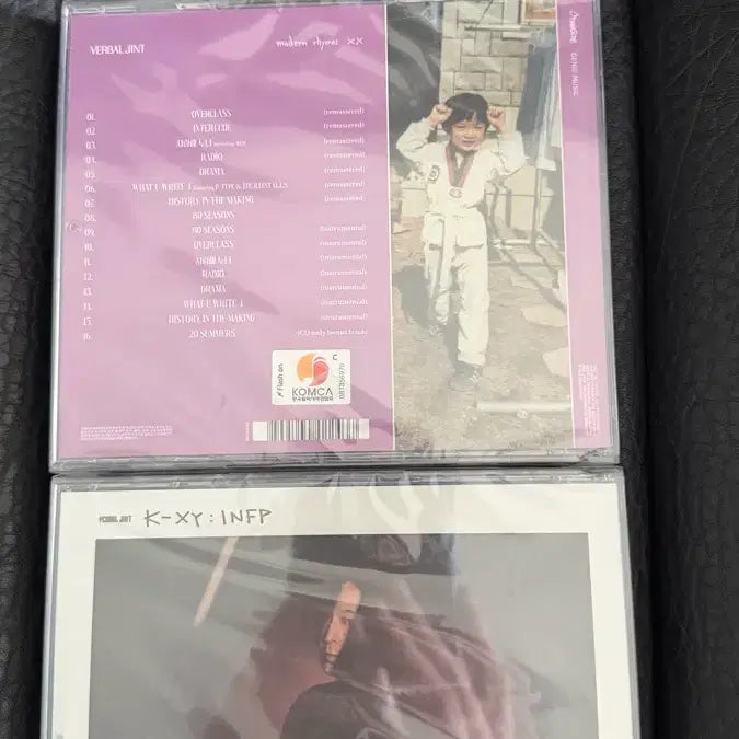 [BUNJANG] Verbal Jint Modern Rhymes XX + K-XY: INFP Signed Bundle Set / 버벌진트 싸인반 / Verbal Jint Modern Rhymes XX + K-XY: INFP
