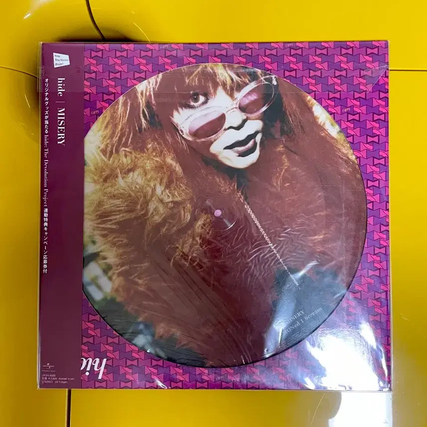[BUNJANG] hide Misery 2010 Limited Edition Picture Disc LP (Sealed) / [미개봉] 히데 hide - Misery 2010 한정판 픽처 디스크 LP