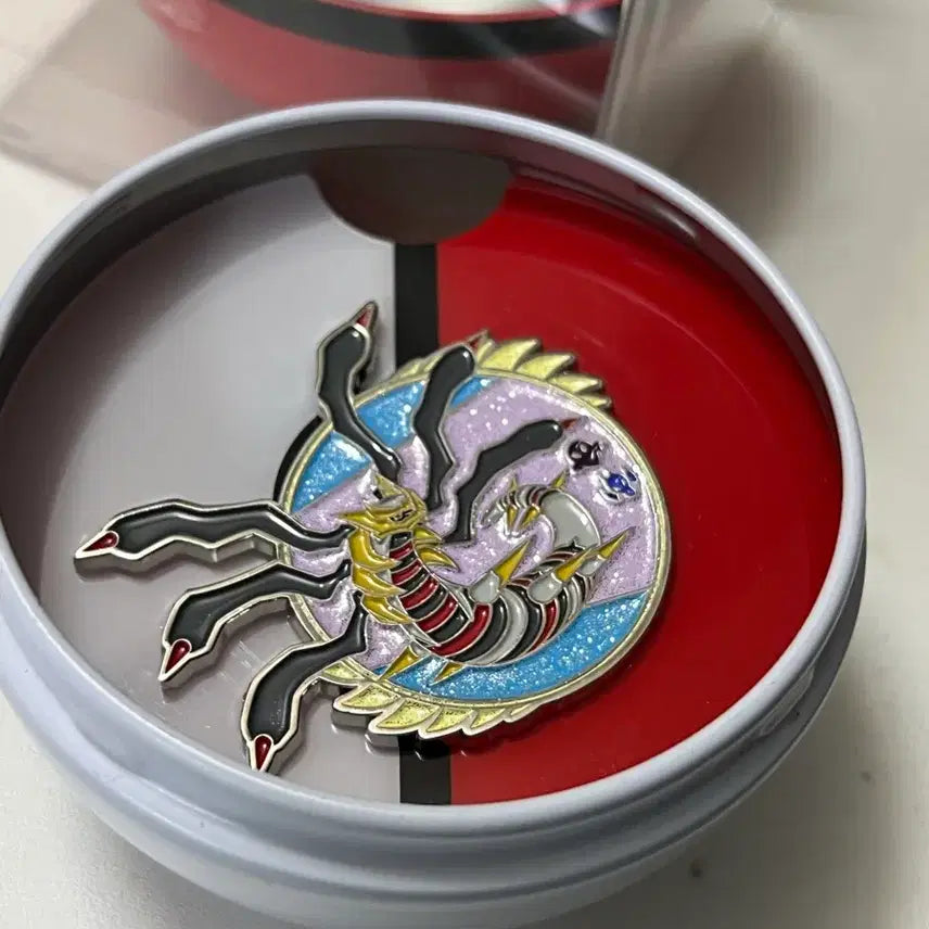 [BUNJANG] Pokemon Monster Ball Pop-Up Random Badge Giratina / 포켓몬 몬스터볼 팝업 랜덤뱃지 기라티나