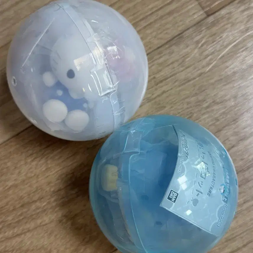 [BUNJANG] Sanrio Fluffy Figure Gacha Kitty + Tuxedo Sam / 산리오 봉제인형 스타일 플로키 피규어 가챠 키티+턱시도샘