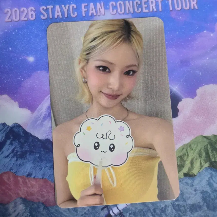 [BUNJANG] STAYC Fancon SWEETZONE Fanclub Booth Aisa Photocard / 스테이씨 팬콘 팬클럽부스 스윗존 아이사 포토카드 포카