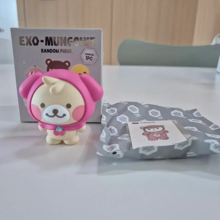 [BUNJANG] EXO Chanyeol Moongchiz Yeoldengyi Figure + Kai Ninibear Ttibusil Bundle Set / 엑소 뭉치즈 열댕이(찬열) 피규어+니니베어(카이)띠부실 원가양도해요