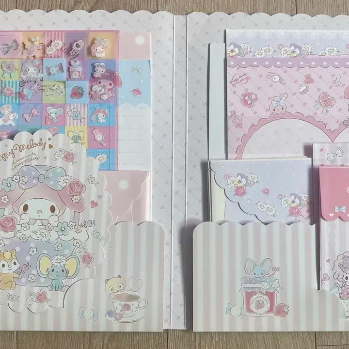 [BUNJANG] Sanrio My Melody Stationery Set / (네고문의 가능) 산리오 마이멜로디 편지지 세트
