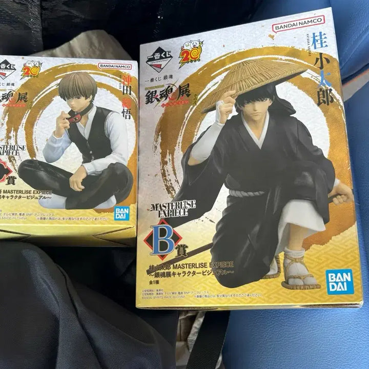[BUNJANG] Gintama Ichiban Kuji Katsura &amp; Sougo Figure Bundle Set (Sealed) / 미개봉 현물 ) 은혼 쿠지 카츠라 소고