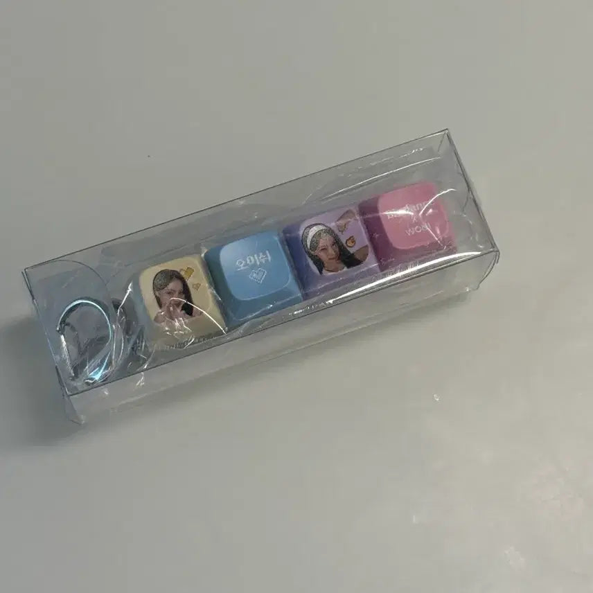 [BUNJANG] Resene One Bio-dance Keycap Keyring (Oish Ver.) / 리센느 원이 바이오던스 키캡키링 (오이쉬)