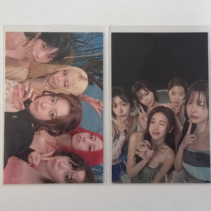 [BUNJANG] LE SSERAFIM Pureun Flow Merch Group Photocard / 르세라핌 퓨어플로우 머치 특전 단체 포카 사쿠라 김채원 허윤진 카즈하 홍은채