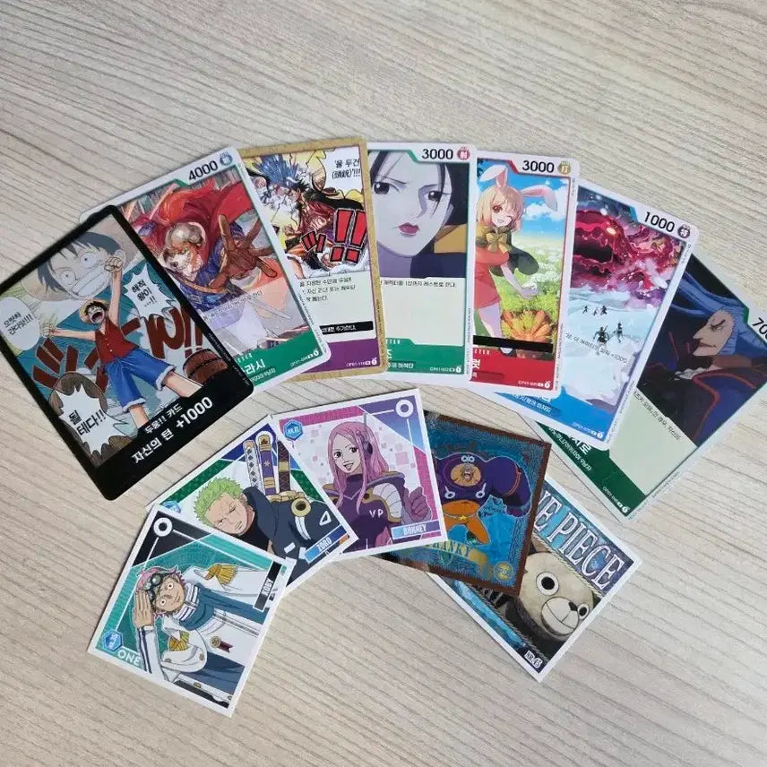 [BUNJANG] One Piece Card Sticker Bundle Set (12 Pieces) / (일괄) 원피스 카드 스티커 총 12장 일괄