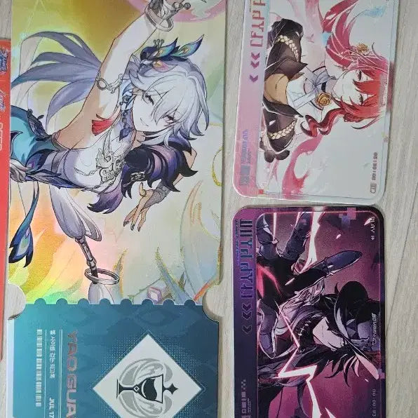 [BUNJANG] Honkai: Star Rail Exhibition Ticket + Photocard Bundle Set / 붕괴 스타레일 붕스 전시회 티켓+포카 1개
