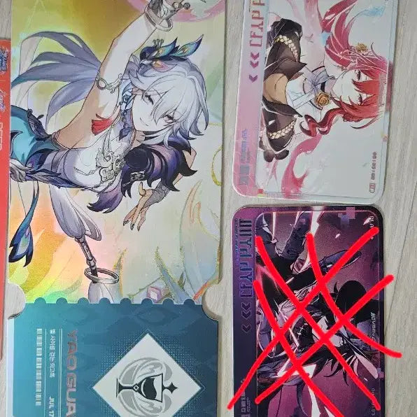 [BUNJANG] Honkai: Star Rail Exhibition Ticket + Photocard Bundle Set / 붕괴 스타레일 붕스 전시회 티켓+포카 1개