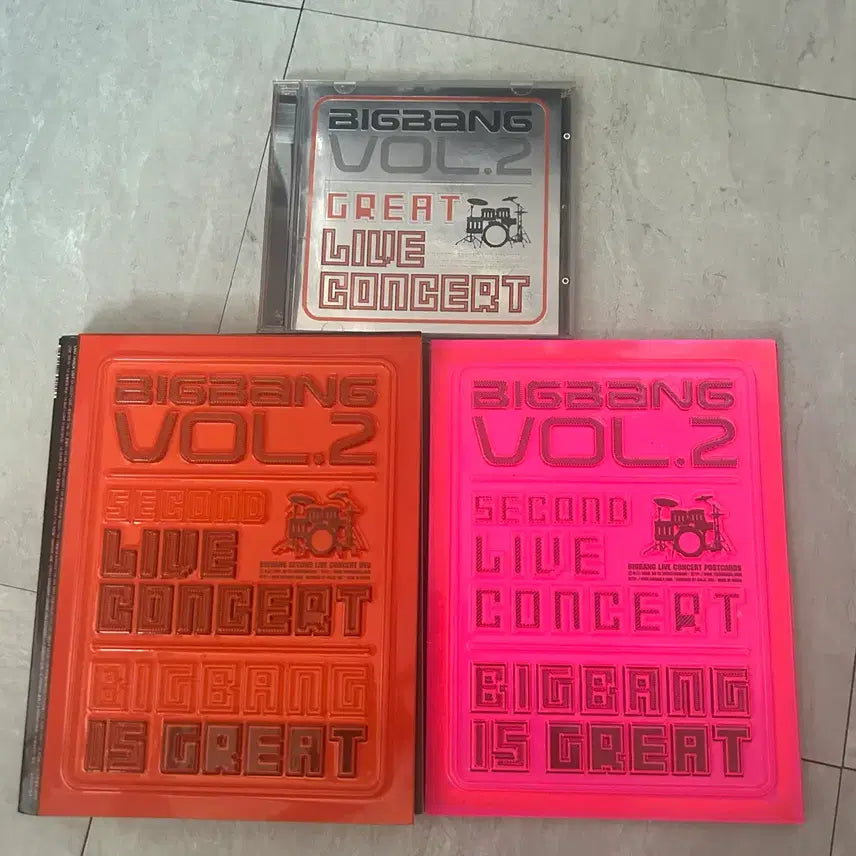 [BUNJANG] BIGBANG Concert Live CD/DVD Set with Postcards / 빅뱅 콘서트 라이브 앨범 cd dvd 엽서