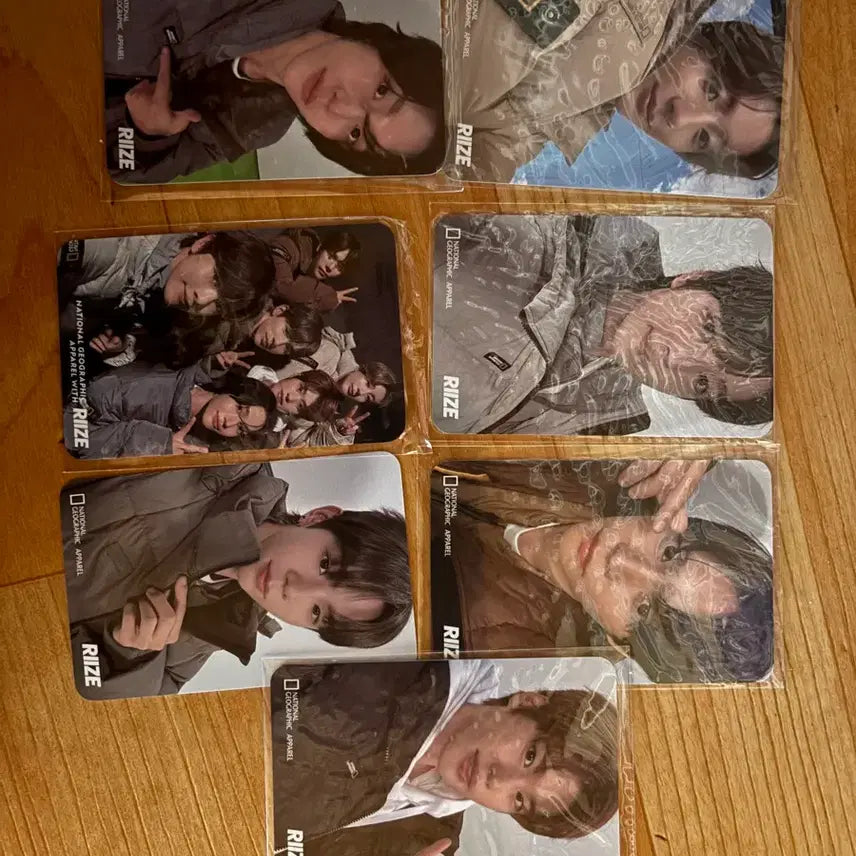 [BUNJANG] RIIZE National Geographic Photocard Bundle Set (7 Types) / 라이즈 포토카드 일괄RIIZE 포토카드 7종RIIZE 내셔널지오그래픽 포토카드