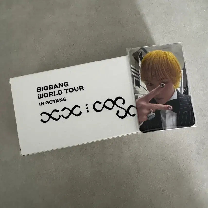 [BUNJANG] Big Bang Membership Kit Umbrella Photocard / 빅뱅 멤버십 키트 (양우산, 포카)