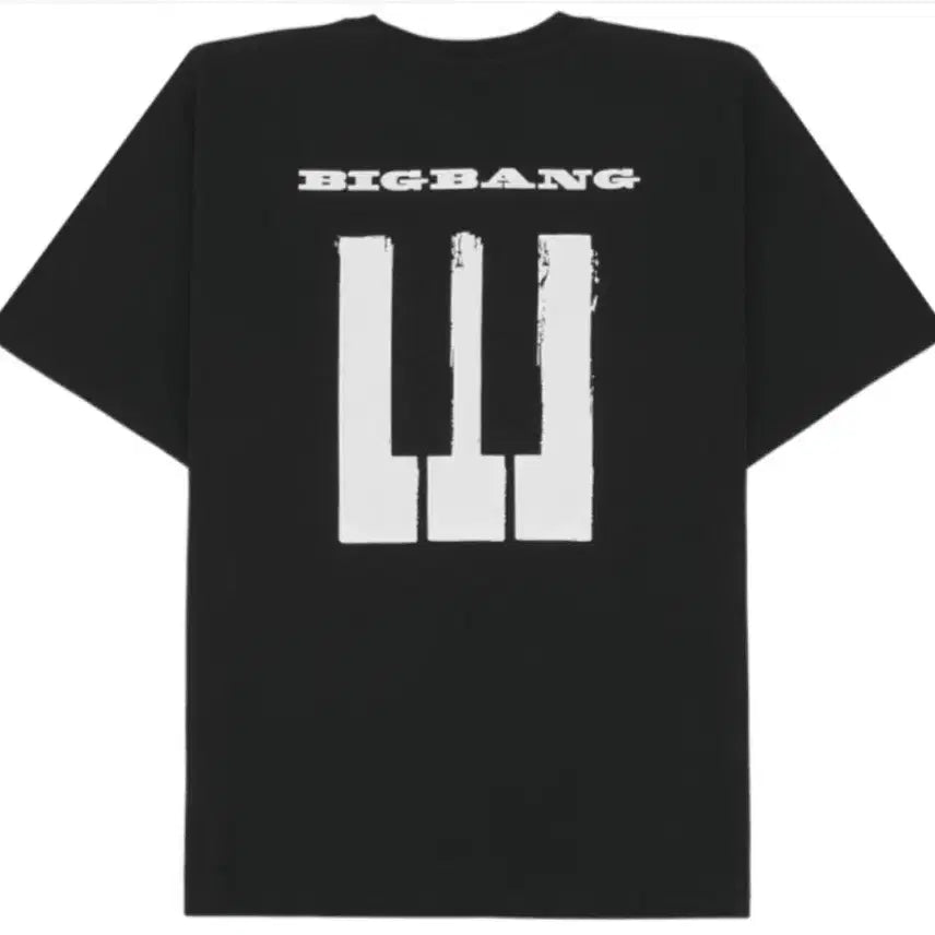 [BUNJANG] BIGBANG Cosmos Keyboard T-Shirt Black Large Sealed / 빅뱅 코스모스 건반 티셔츠 블랙 라지 L사이즈 미개봉 팝니당