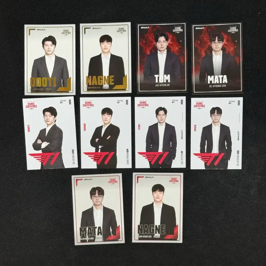 [BUNJANG] T1 HG BAULT Card Bundle Set - Faker, Doran, Oner, Keria, Pyosik / [일괄 100장] T1 HG BAULT CARD 티원 홈그 볼트 페이커 도란 오너 케리아 페이즈 톰 카드