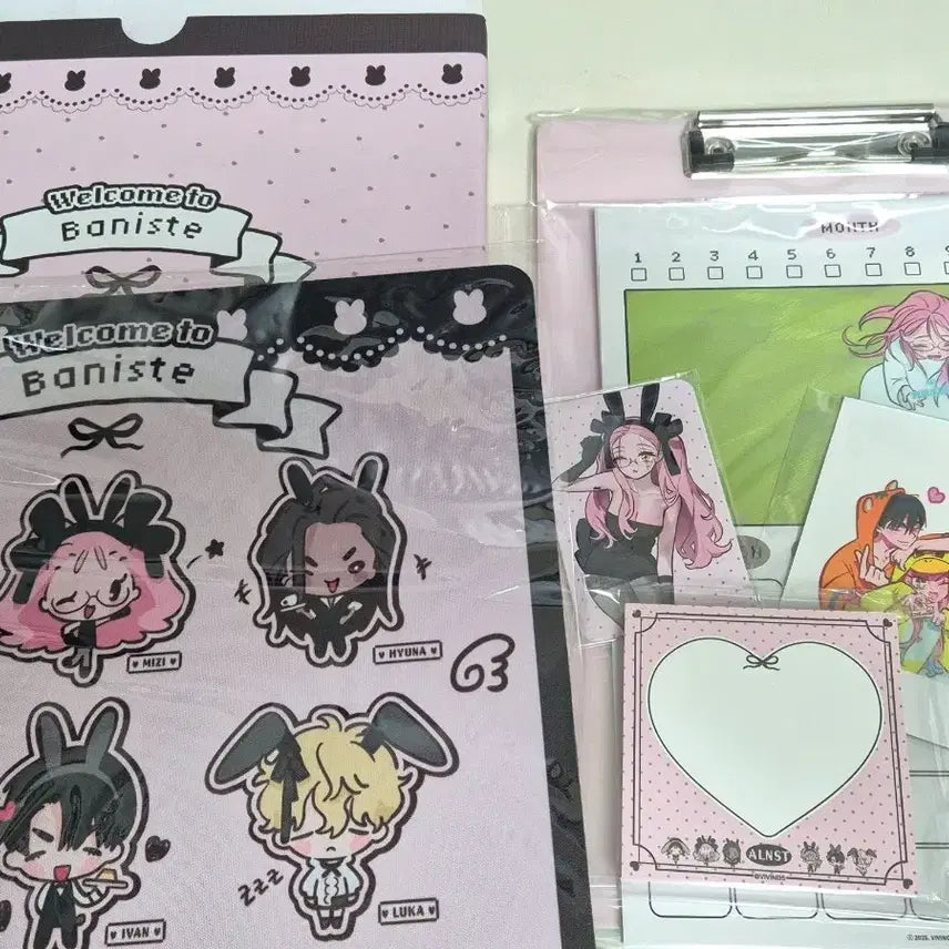 [BUNJANG] A-Side Vaniste Perpetual Calendar Package Photocard Bundle Set / 포카 O / 에이스테 바니스테 만년 달력 패키지(풀 박스)
