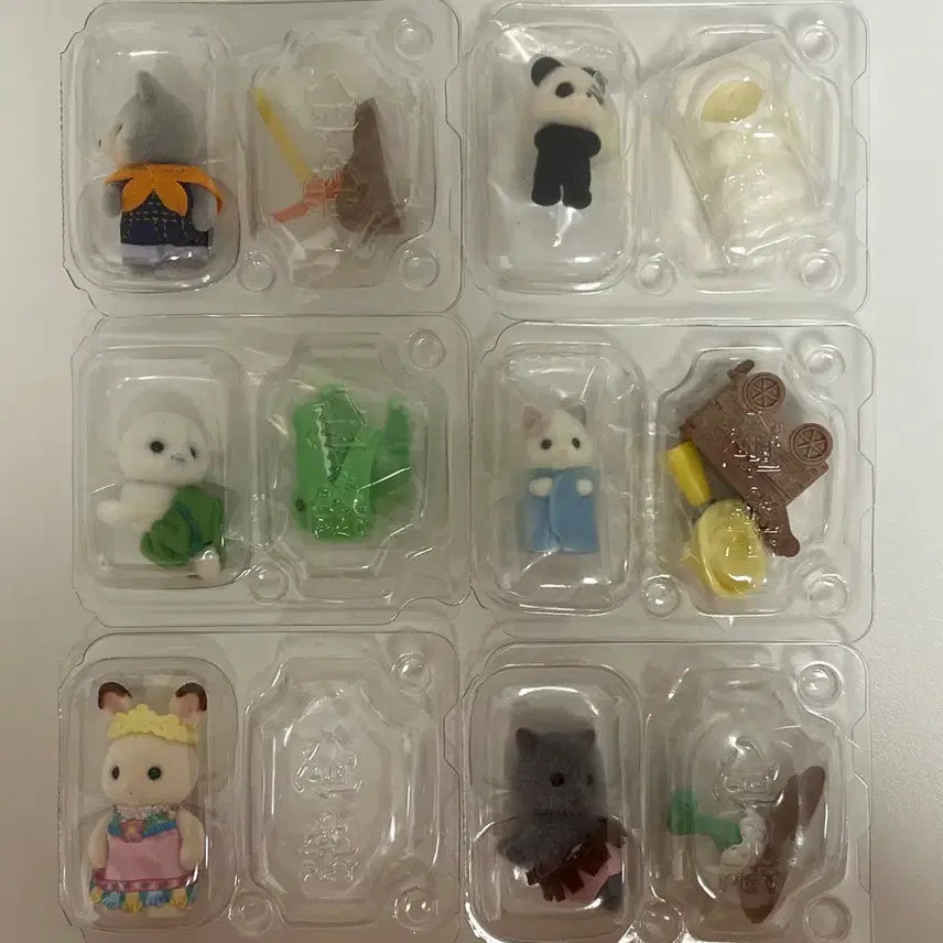 [BUNJANG] Sylvanian Adventure Blind Bag Set (6 Types) / 실바니안 어드벤처 블라인드뱃 6종