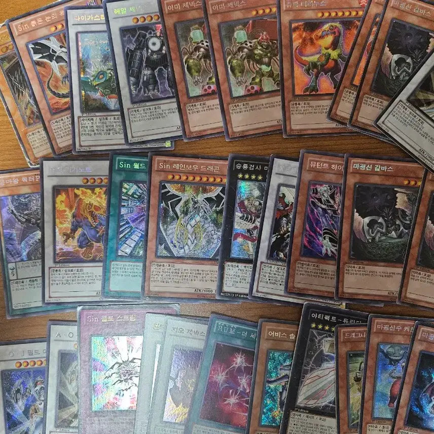 [BUNJANG] Yu-Gi-Oh! Rare Cards Bundle (Approx. 120 Cards) / 유희왕 카드 레어카드들 일괄 판매 약120장 정도