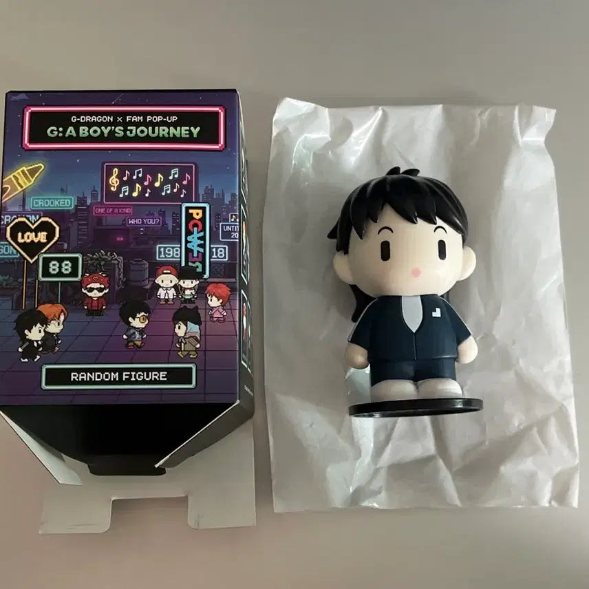 [BUNJANG] GD Fam Pop-up Random Trainee Figure / 지디 팸 팝업 랜덤 피규어 연습생