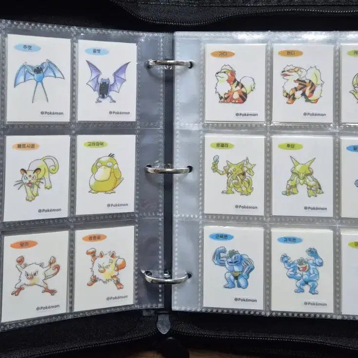 [BUNJANG] Pokemon Artwork Stickers - Full Set (Excluding Mewtwo) / 포켓몬 아트웍 띠부씰 뮤츠 뺀 전종 팝니다