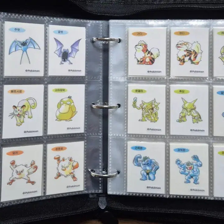 [BUNJANG] Pokemon Artwork Stickers - Full Set (Excluding Mewtwo) / 포켓몬 아트웍 띠부씰 뮤츠 뺀 전종 팝니다