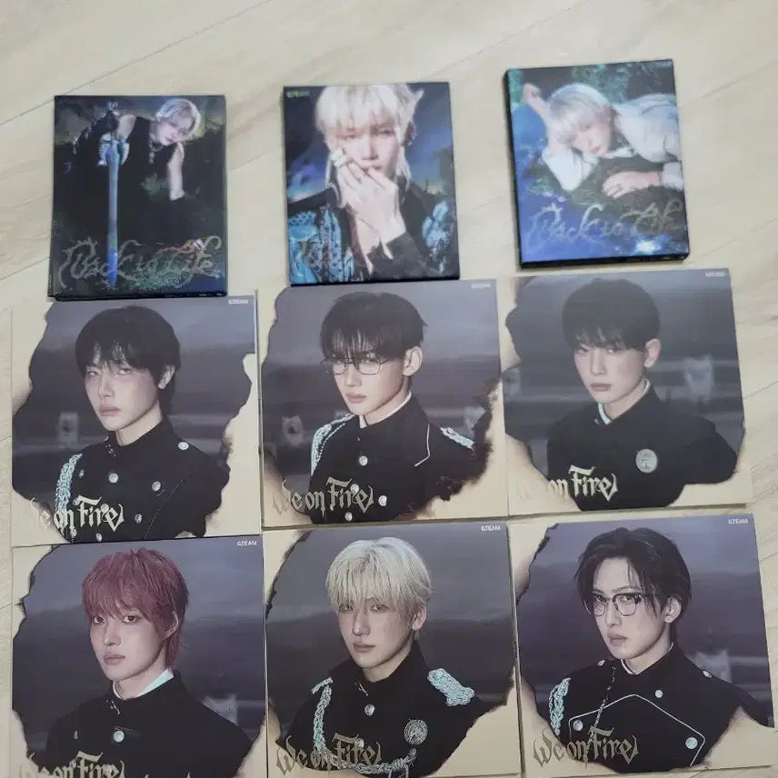 [BUNJANG] ENHYPEN Back to the Basic Album Bundle Set Lucky Draw Album Set / 앤팀 백투라 앨범 3개, 럭키 드로우 앨범 6개 일괄판매