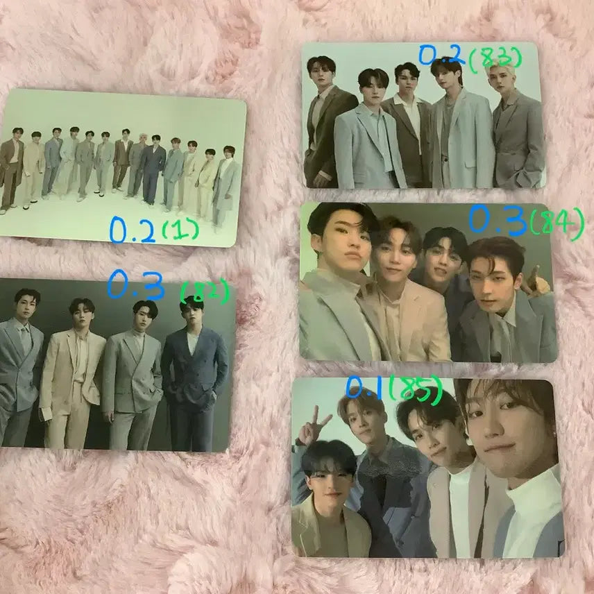 [BUNJANG] Seventeen Incomplete Group Trading Card / 세븐틴 인컴플릿 단체 트레카