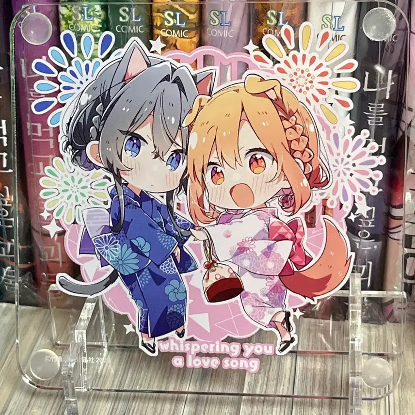 [BUNJANG] Soksano Acrylic Stand Special Benefit Goods / 속삭이듯 사랑을 노래하다 속사노 아크릴 스탠드 특전 굿즈 백합
