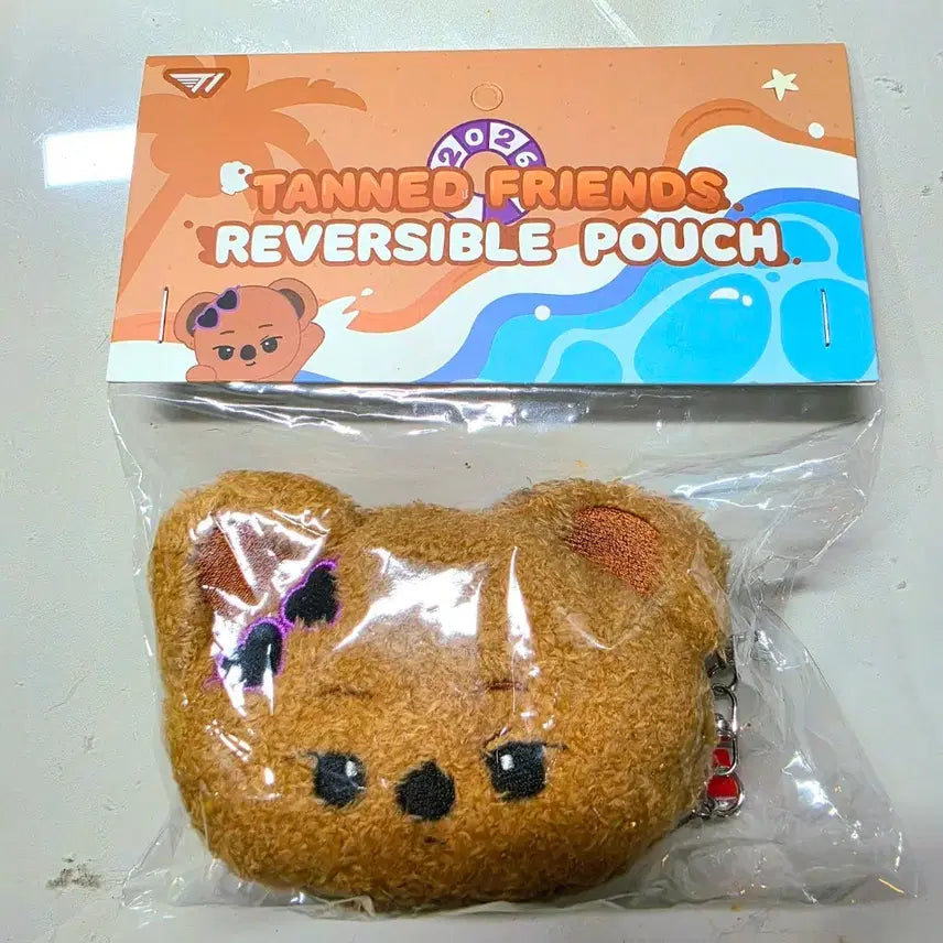 [BUNJANG] T1 Tanning Friends Phase Pouch / 티원(T1) 태닝 프렌즈 페이즈 파우치