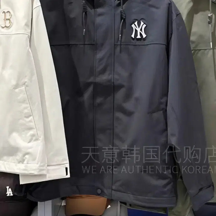 [BUNJANG] MLB Karina Windbreaker Jacket XXL Black / MLB 카리나가 입은 바람악이 기본 새상품 귀한거 저렴히판매해요