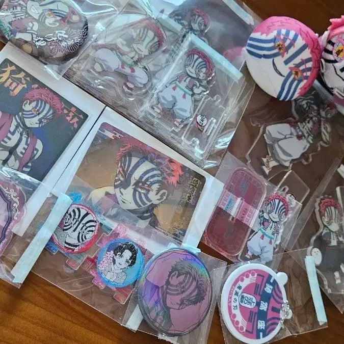 [BUNJANG] Demon Slayer Akaza Goods Bundle Set / 귀멸의 칼날 아카자 굿즈 일괄 처분