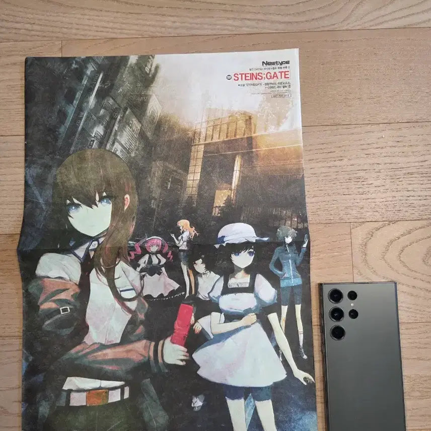[BUNJANG] Steins;Gate Newtype Poster / 슈타인즈 게이트 뉴타입 포스터