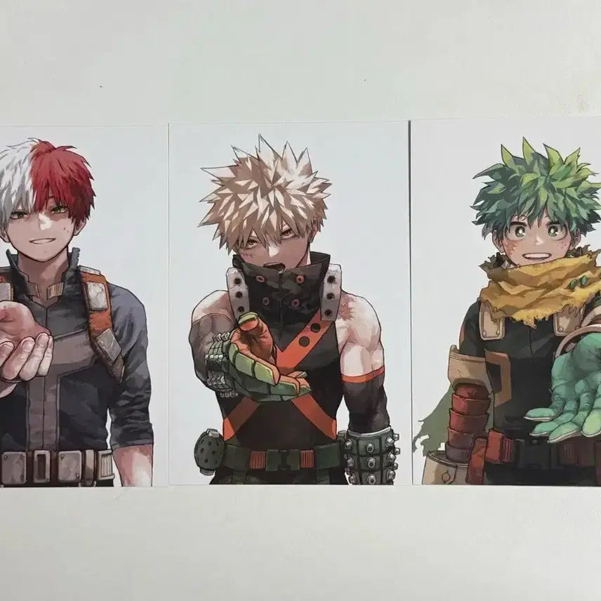 [BUNJANG] My Hero Academia Volume 42 Limited Edition Special Edition Postcard Set / 나히아 히로아카 42권 초판 한정 특전 미도리야 바쿠고 쇼토 신호등조 엽서
